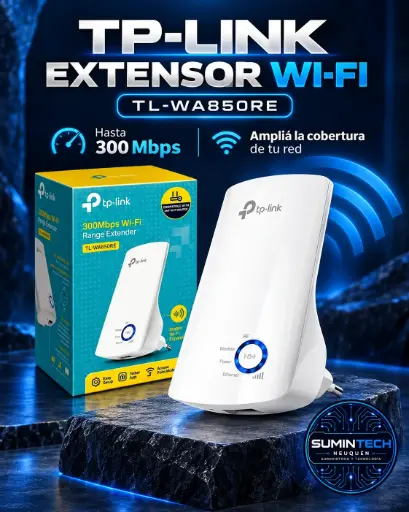 [16680] EXTENSOR DE RANGO TP-LINK WA850RE 300MBPS 